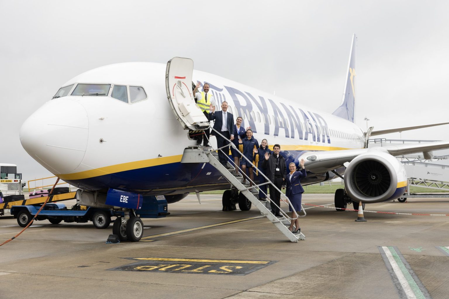 Ryanair’s first flights take off from Norwich Airport Norwich Airport